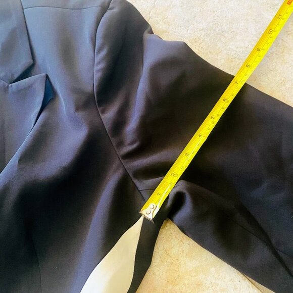 Scoop Women's Color Block Blazer Size Large 12-14 - Picture 8 of 9